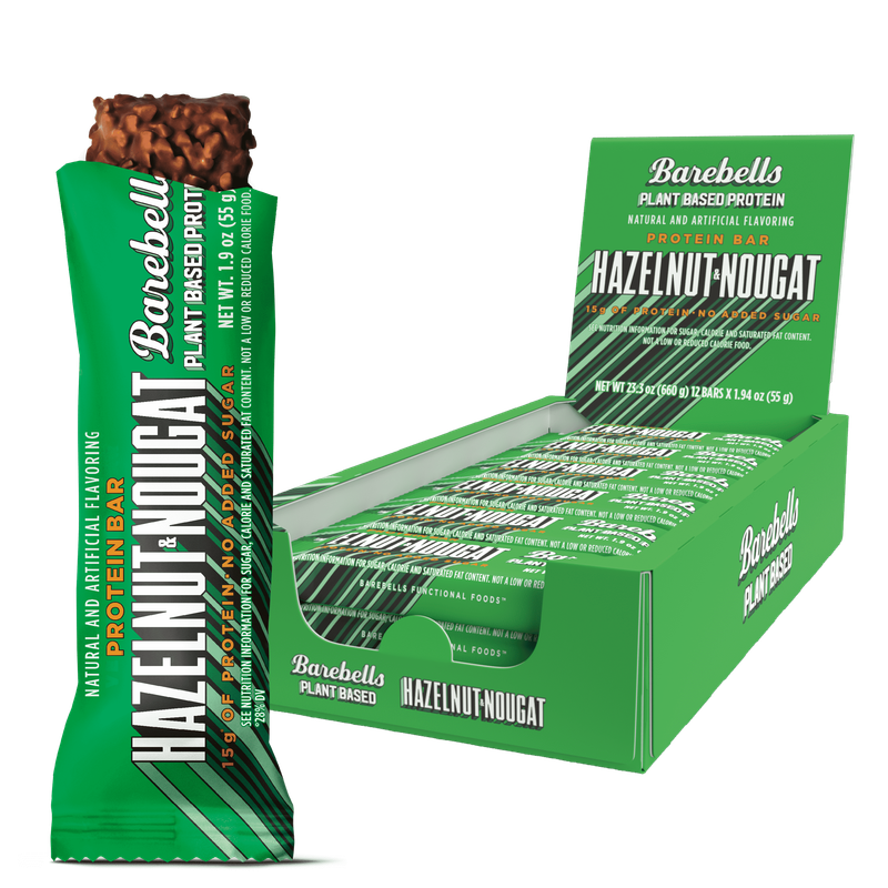 Barebells bar Plant Based Hazelnut Nougat