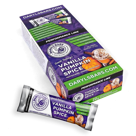 Daryl's Bars bar Vanilla Pumpkin Spice