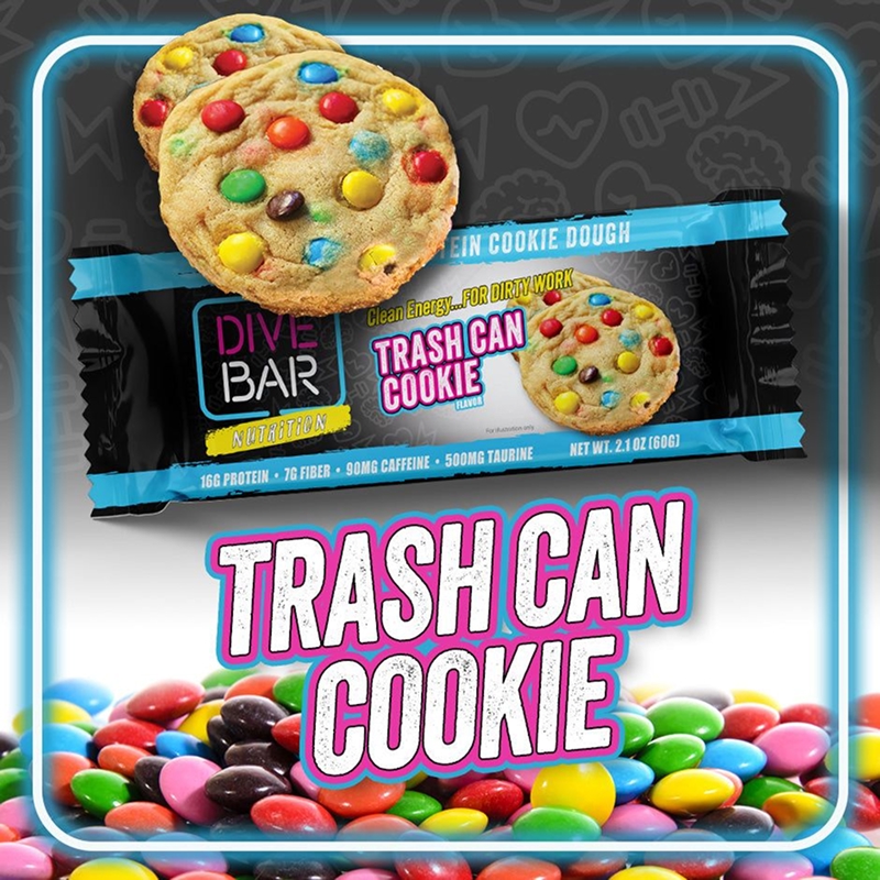 Dive Bar Nutrition bar Trash Can Cookie