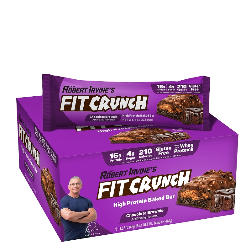 FITCRUNCH bar Chocolate Brownie (Snack Size)