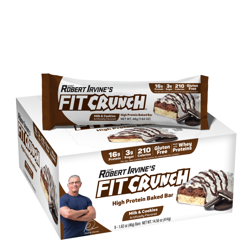 FITCRUNCH bar Milk & Cookies (Snack Size)