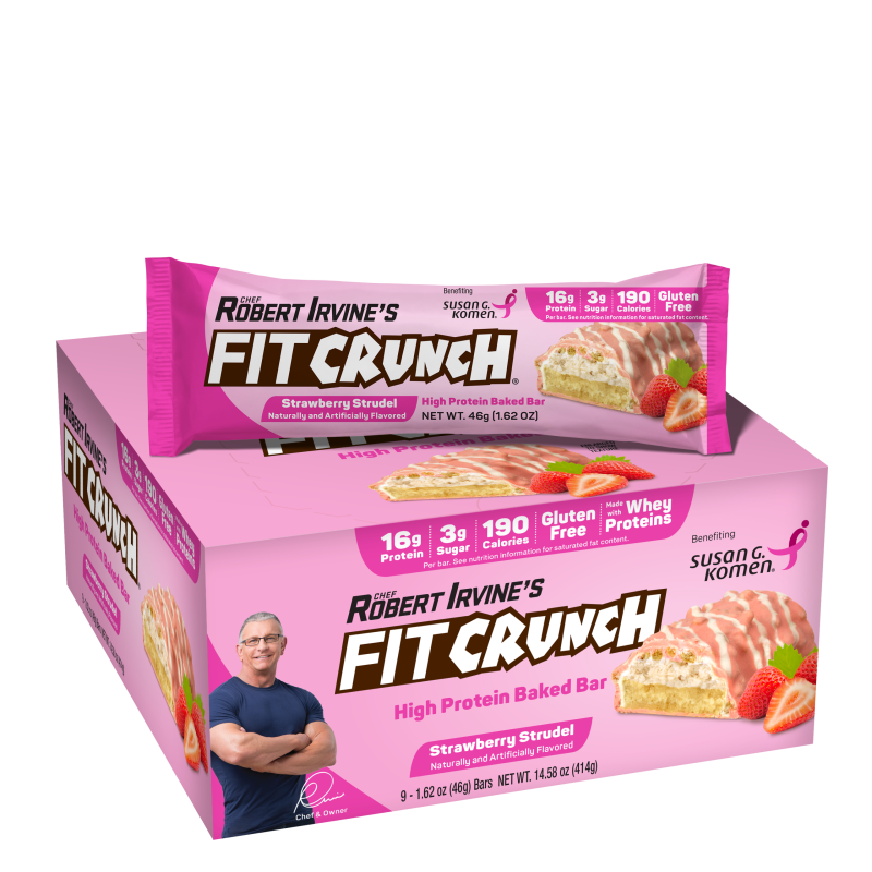 FITCRUNCH bar Strawberry Strudel (Snack Size)