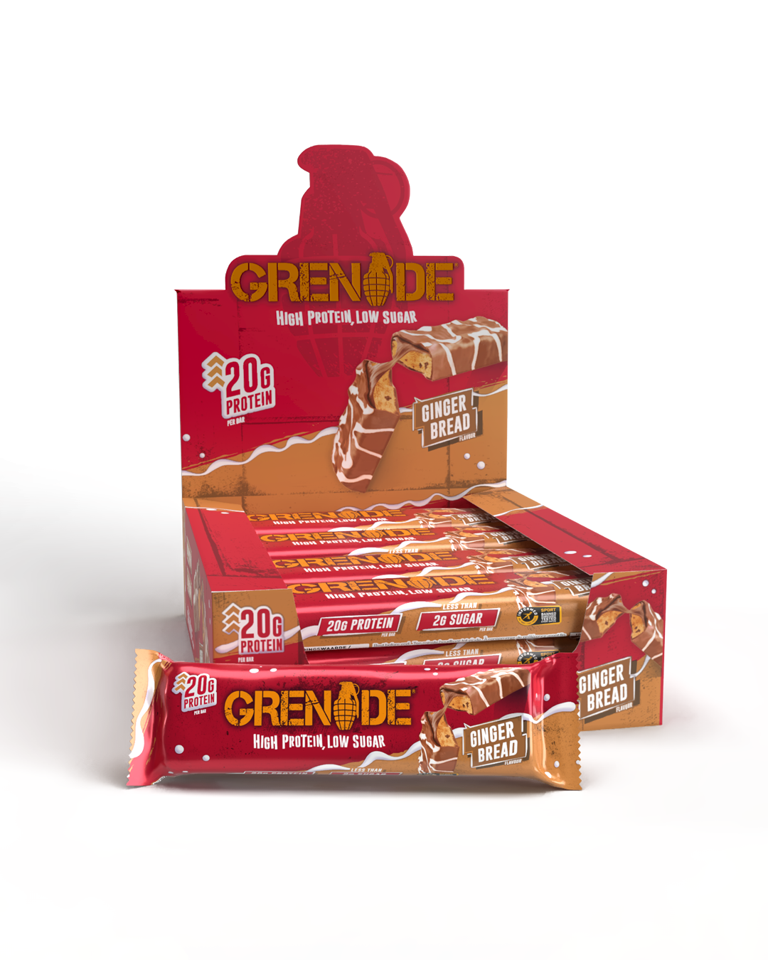 Grenade bar Gingerbread