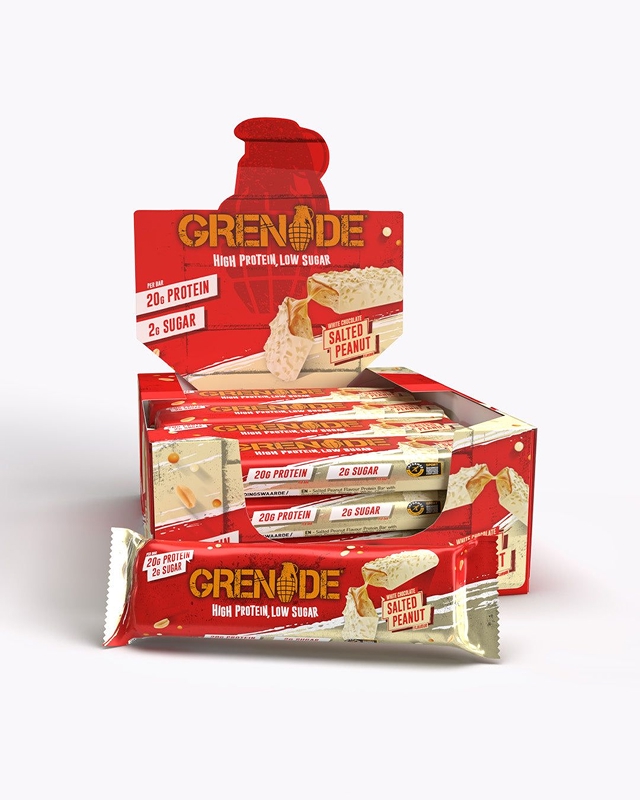 Grenade bar White Chocolate Salted Peanut