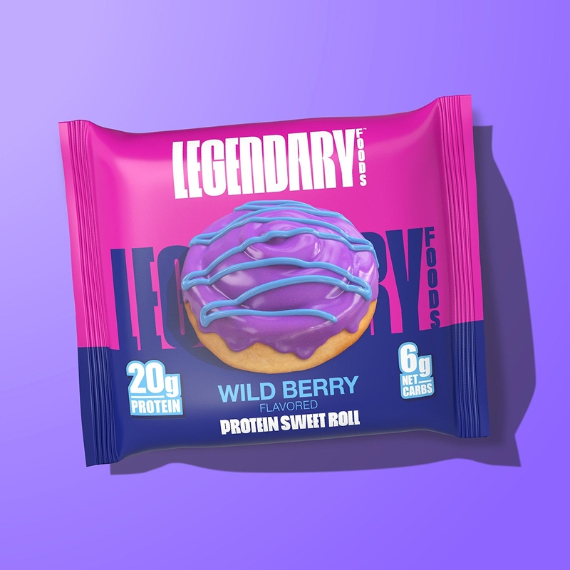 Legendary dessert Wild Berry Protein Sweet Roll