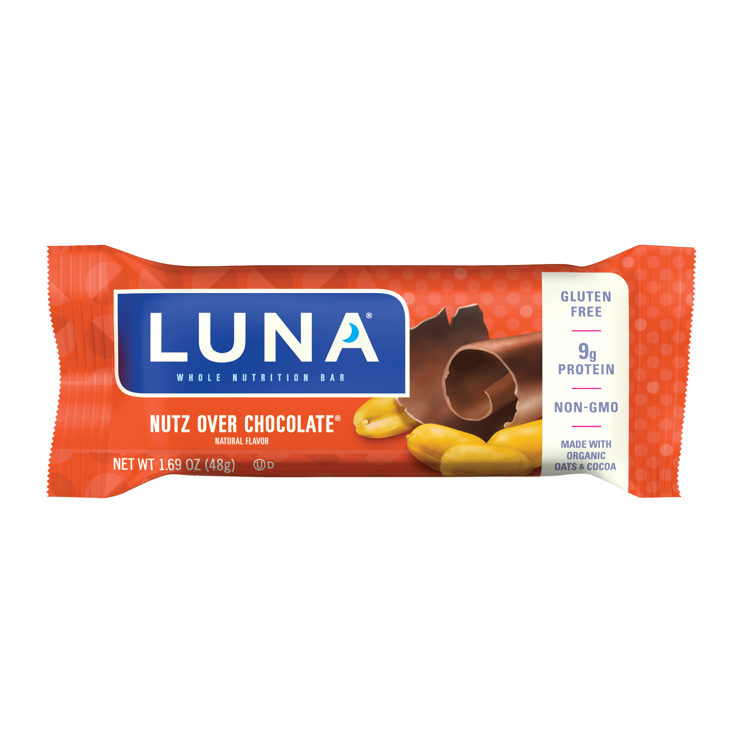 Luna bar Nutz Over Chocolate