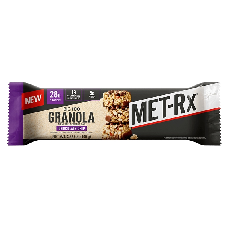 MET-Rx bar Chocolate Chip Granola