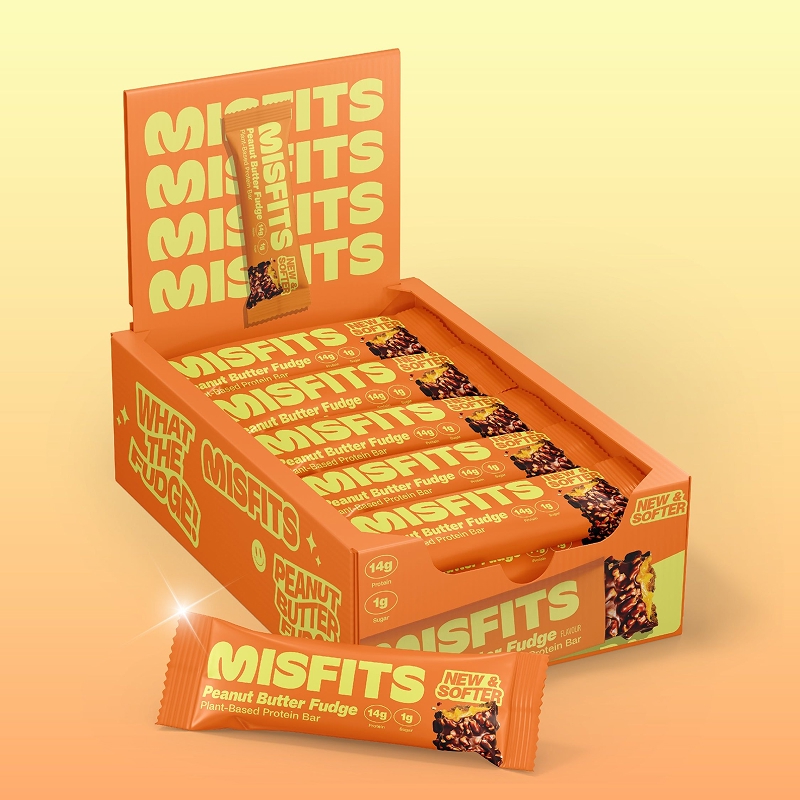 Misfits bar Peanut Butter Fudge