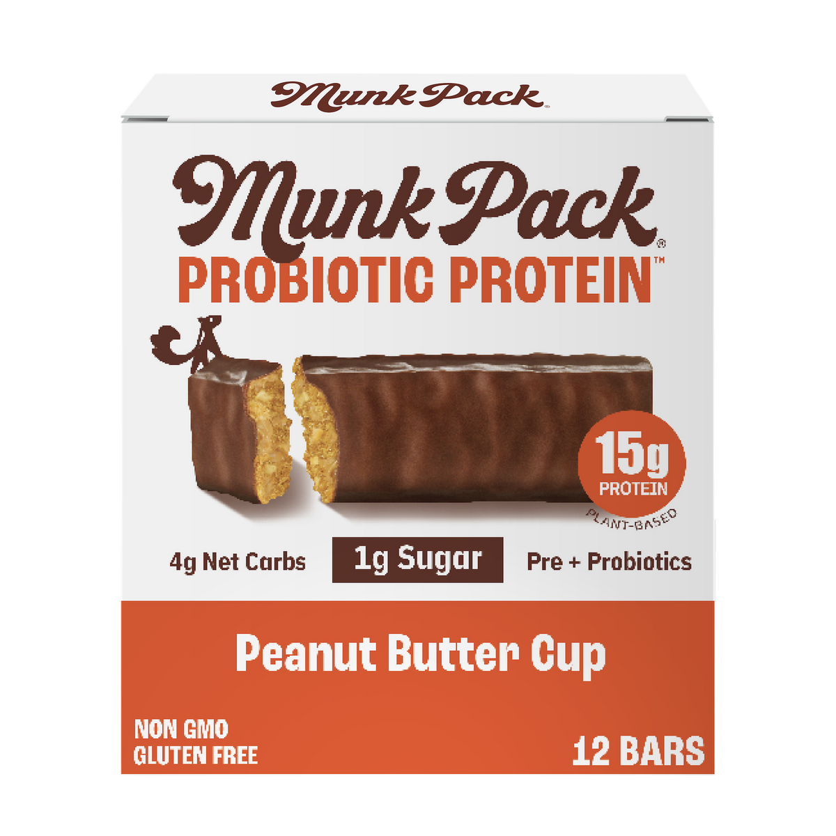 Munk Pack bar Peanut Butter Cup Probiotic