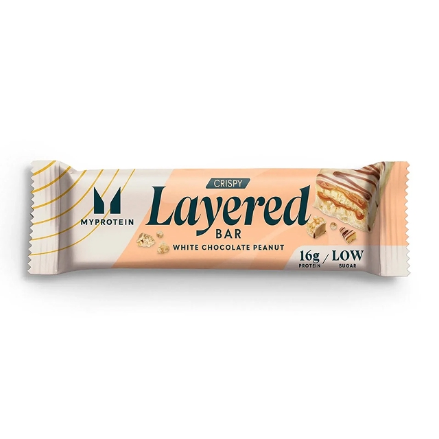 Myprotein bar Crispy Layered White Chocolate Peanut