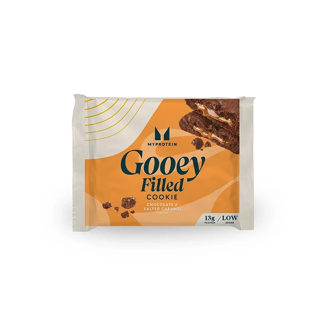 Myprotein cookie Vegan Gooey Chocolate & Salted Caramel Filled