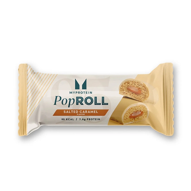 Myprotein dessert Salted Caramel Pop Rolls