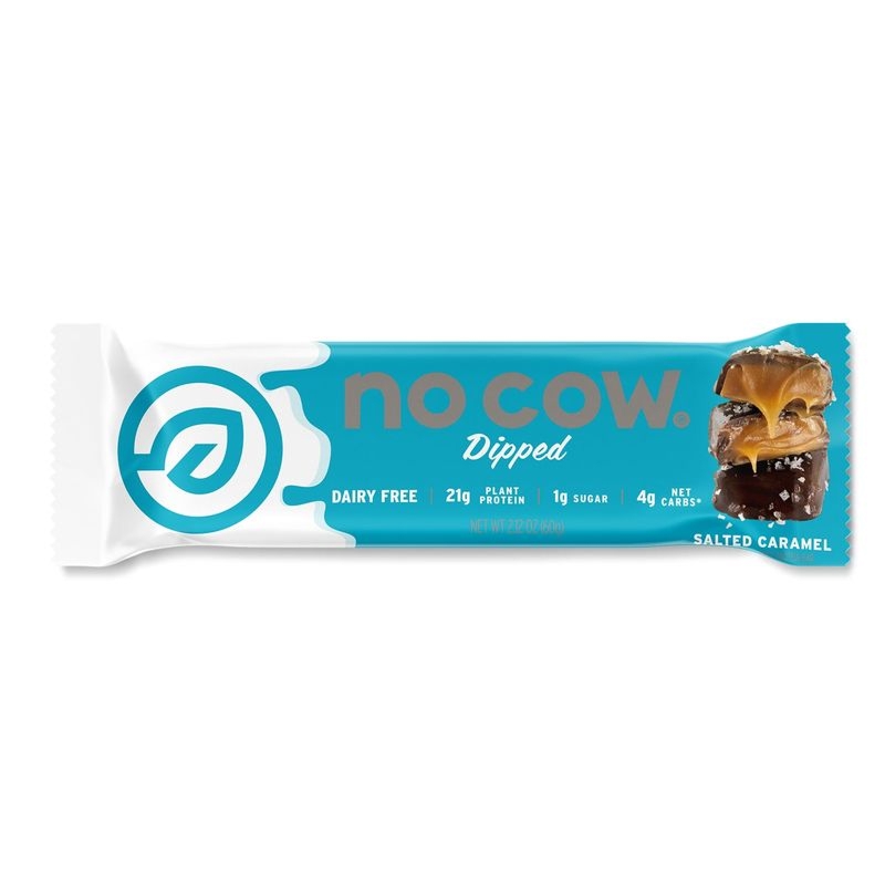No Cow bar Dipped Chocolate Salted Caramel