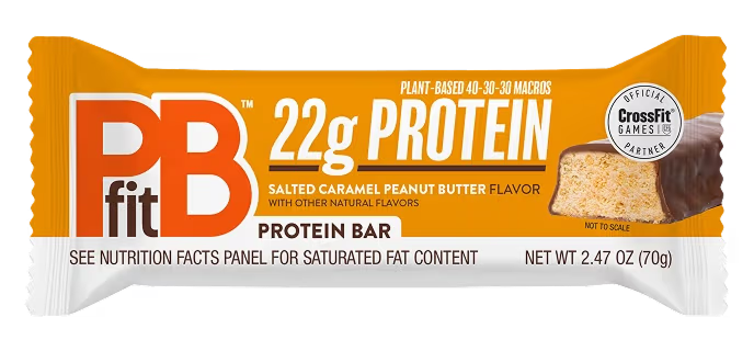 PBfit bar Salted Caramel Peanut Butter