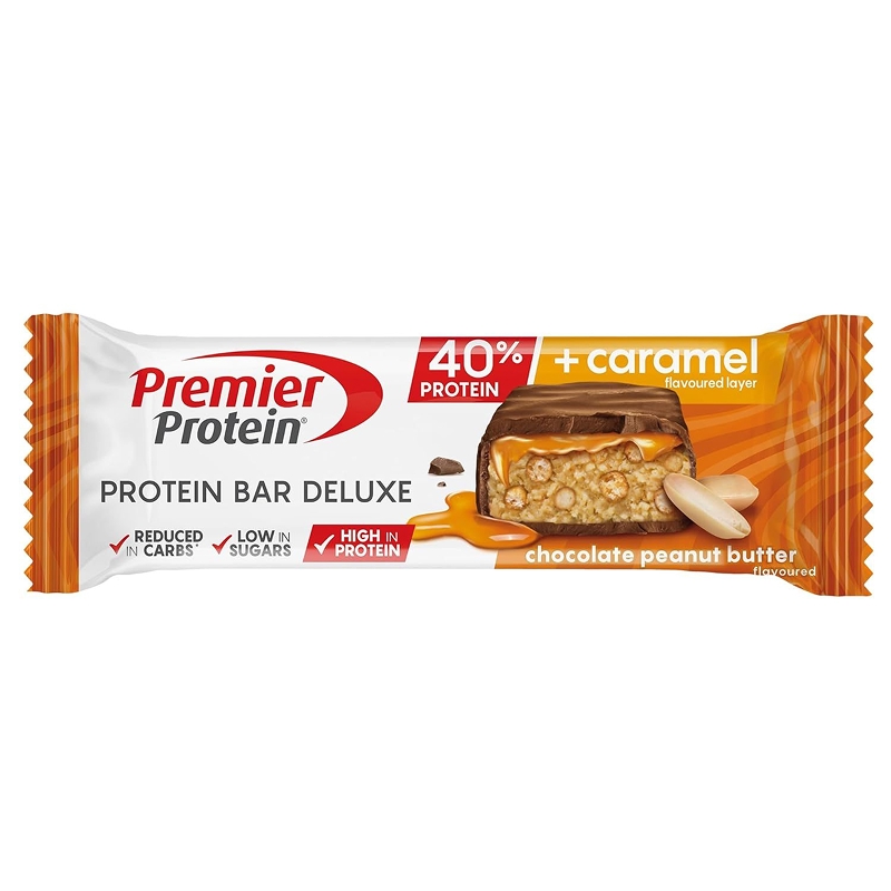 Premier Protein bar Deluxe Chocolate Peanut Butter