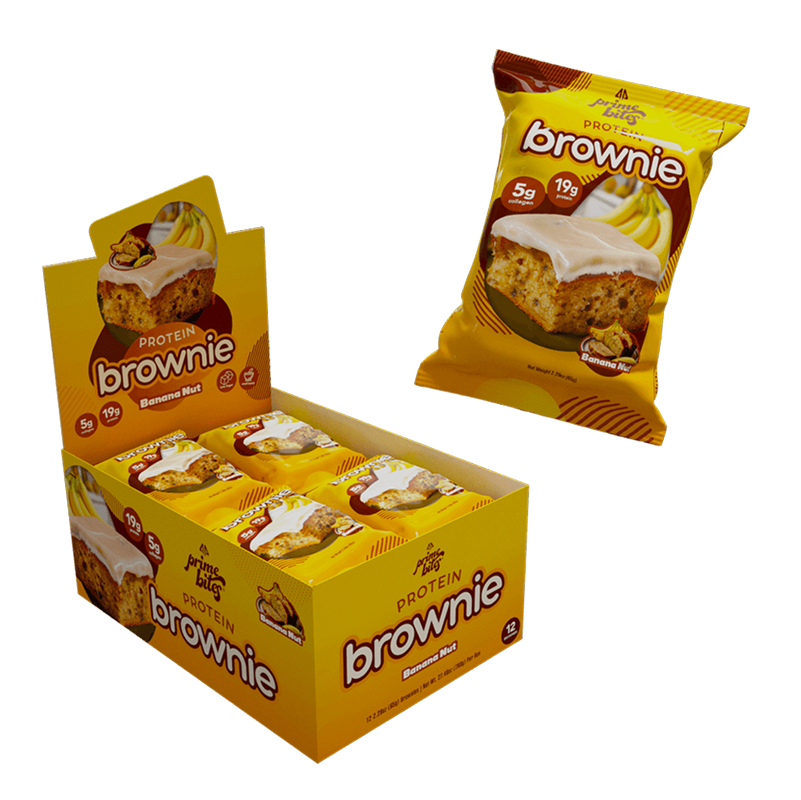 Prime Bites brownie Banana Nut