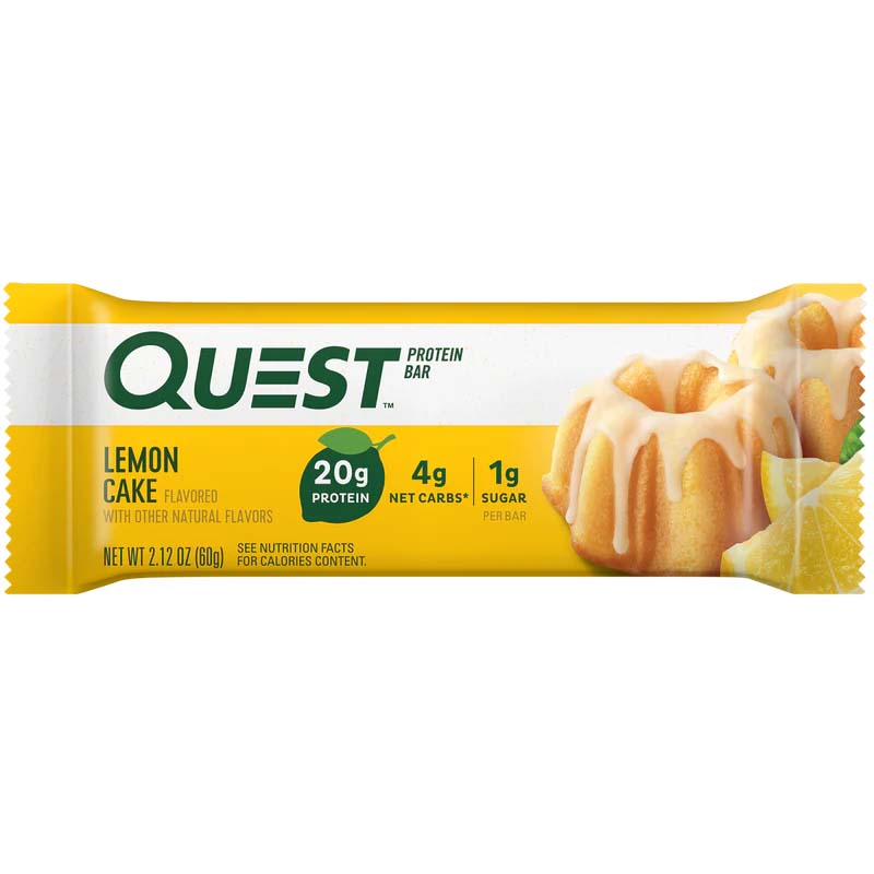 Quest bar Lemon Cake