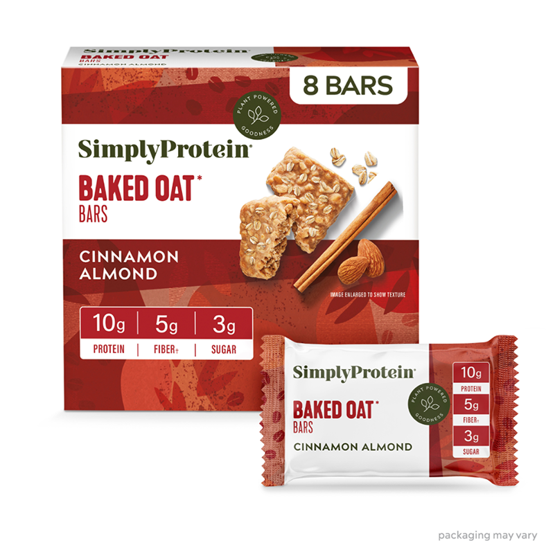 SimplyProtein bar Cinnamon Almond Baked Oat