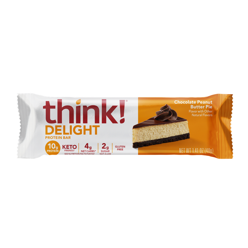 Think bar Chocolate Peanut Butter Pie Delight